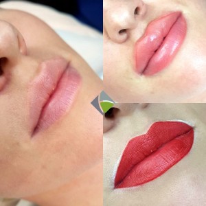 Permanent Make-Up Berlin Lippen: Lippenmodellierung mit Aquarelltechnik